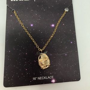 LOVE AND MADNESS STAR WARS C-3PO CHARM NECKLACE